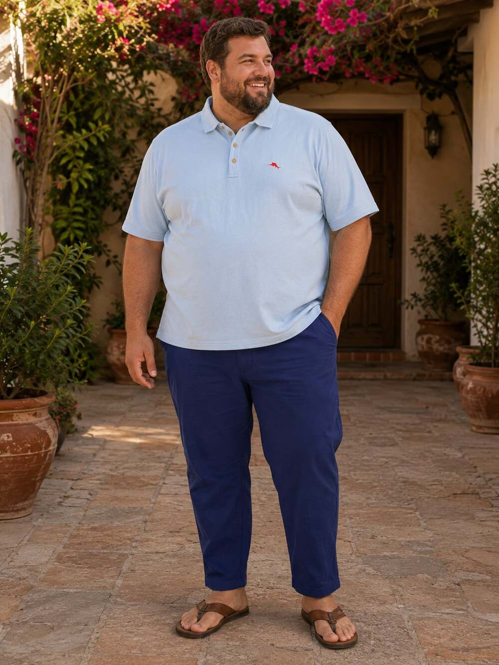 Tommy Bahama IslandZone Supima Polo Shirt in Light Sky
M110